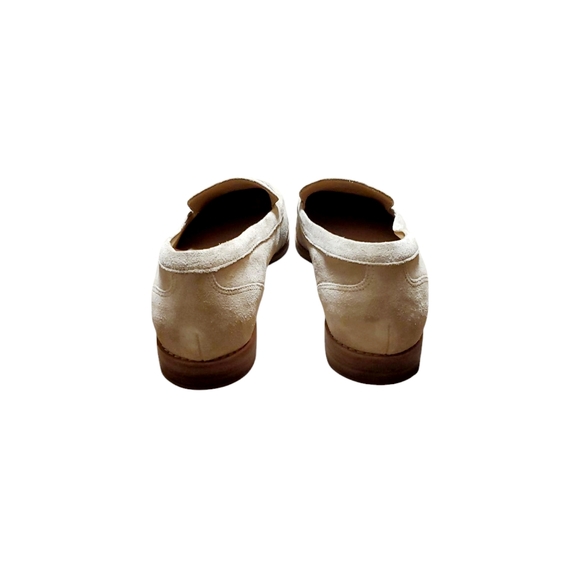 Antonio Melani Womens Tan Suede Silver Studded Loafers Size 10 NWOB - Picture 5 of 7